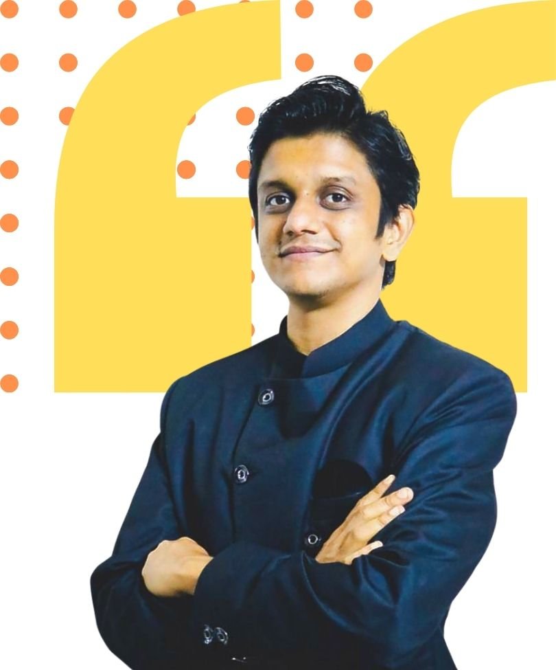 Niladri Das founder of Tutscore Academy profile photo with animations revised
